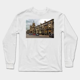 Attached Houses in Edinburgh, Scottland Long Sleeve T-Shirt